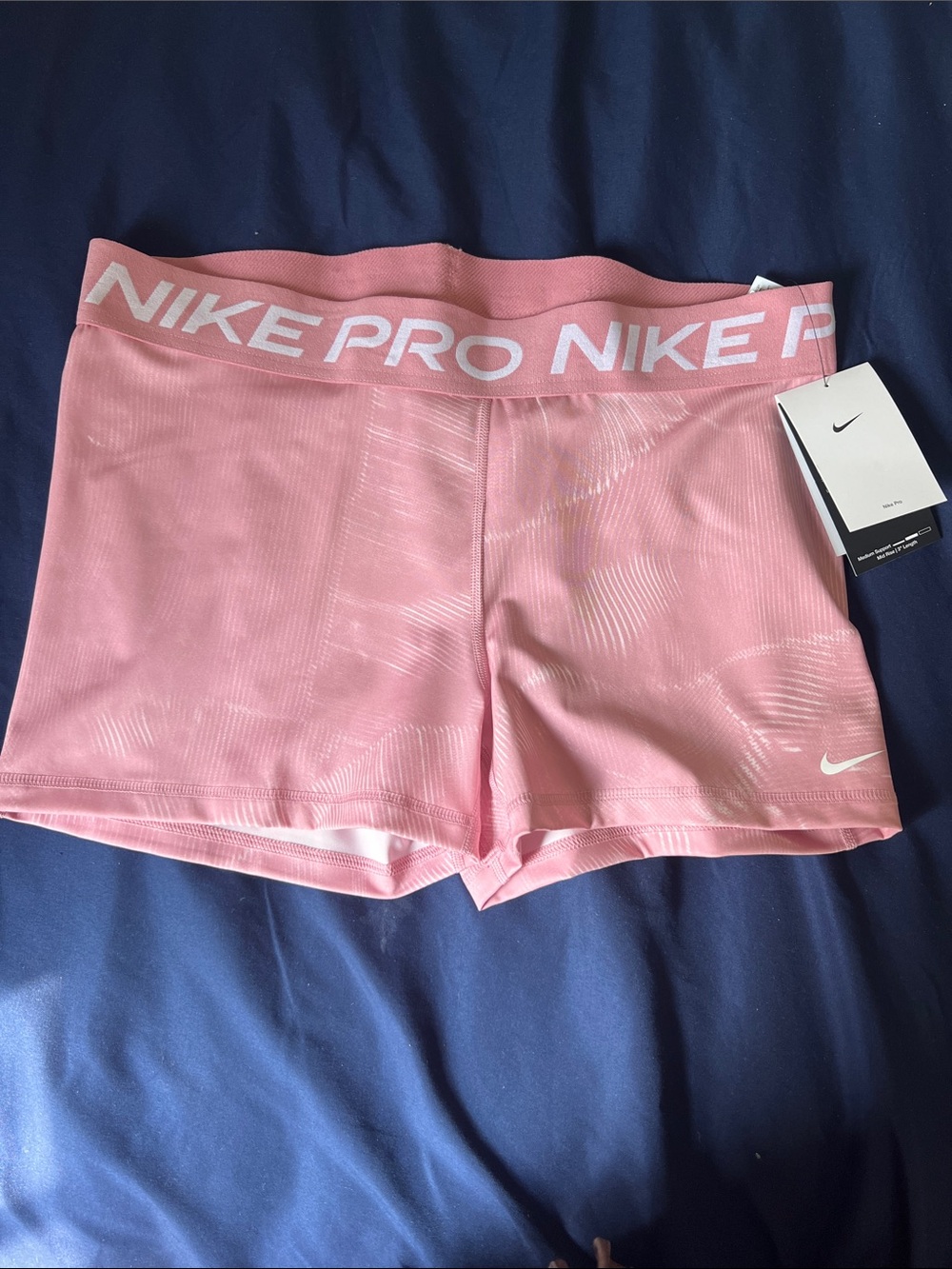 Nike Pro Pink Performance Women's Athletic Shorts